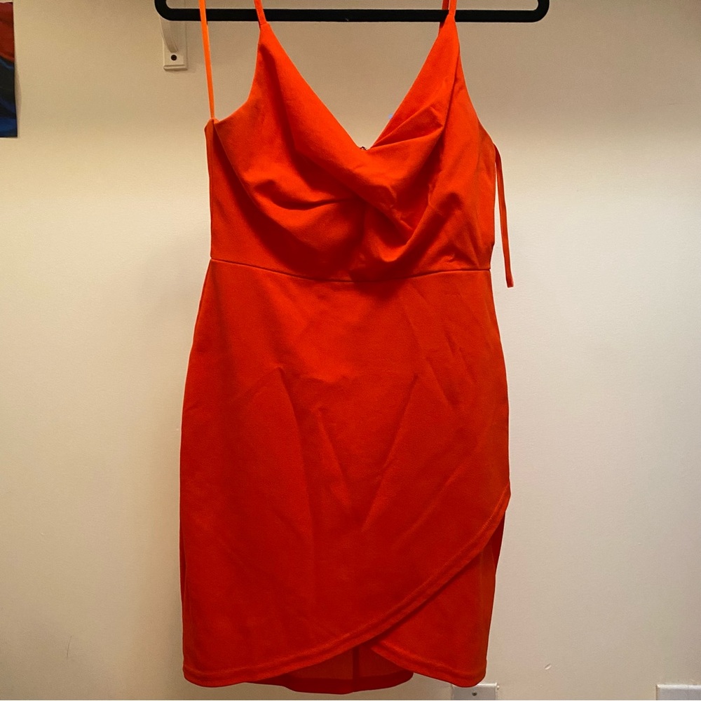 Mini Red Dress: Size M